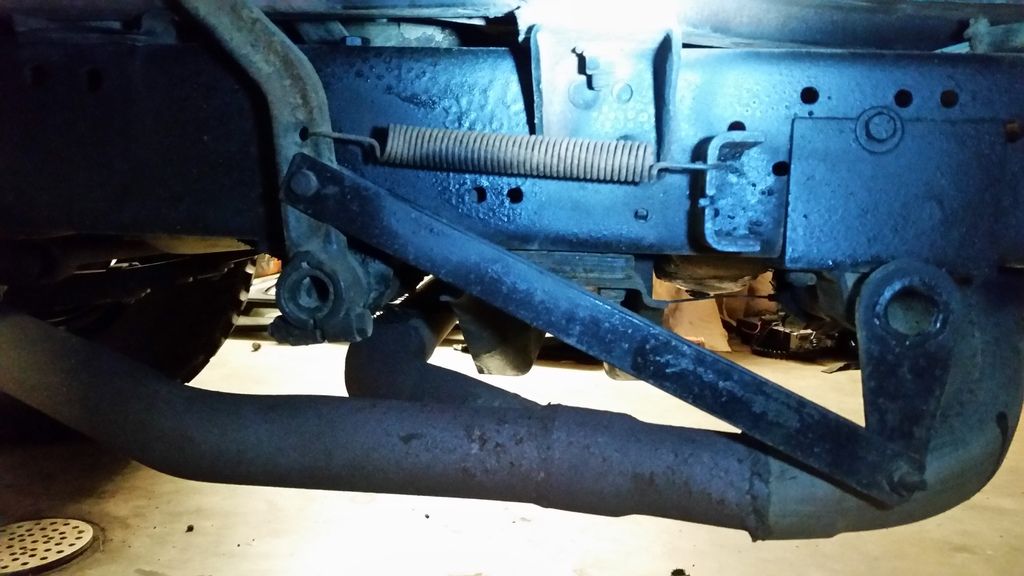 1969 V6 Clutch Linkage ECJ5